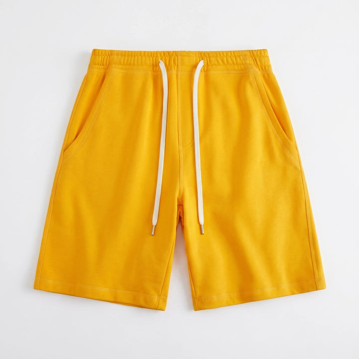 Austin Drawstring Shorts - Color:Ginkgo Yellow;Size:S