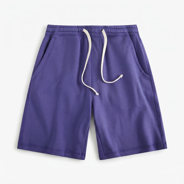 Austin Drawstring Shorts - Color:Purple;Size:S