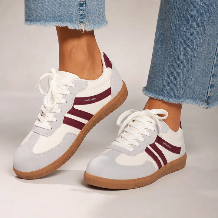 Ava Everyday Low Sneakers - Color:Off White;Size:36