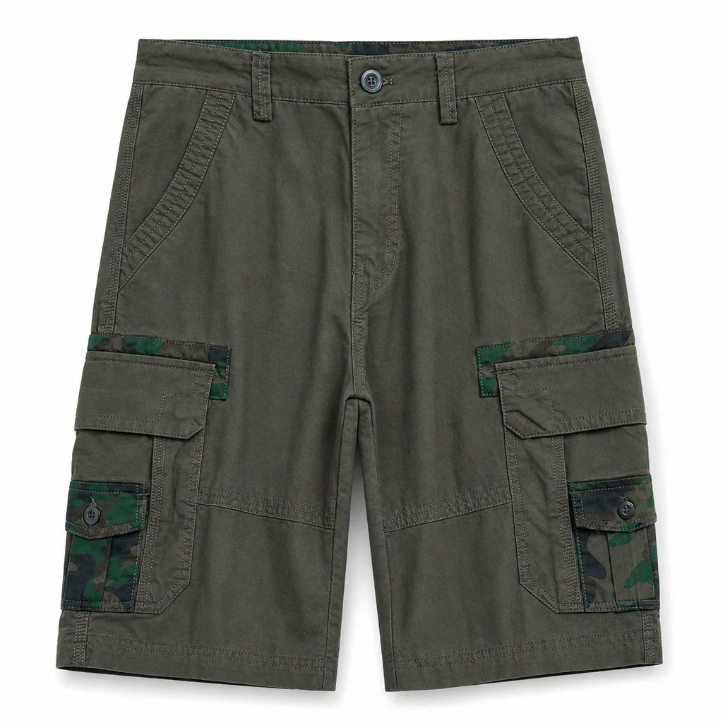 Bailey Cargo Shorts - Color:Green;Size:28