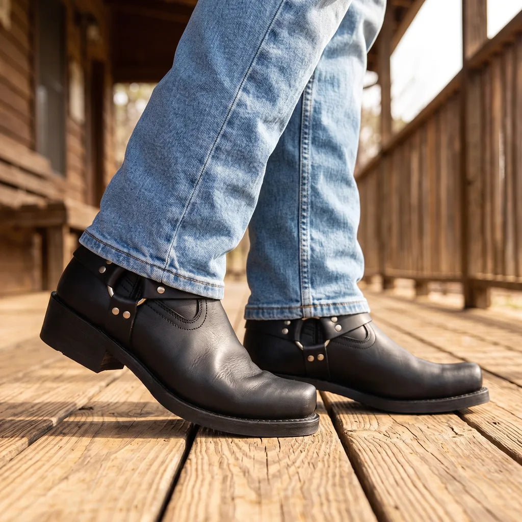Men's Black Primrose Western Cowboy Boots