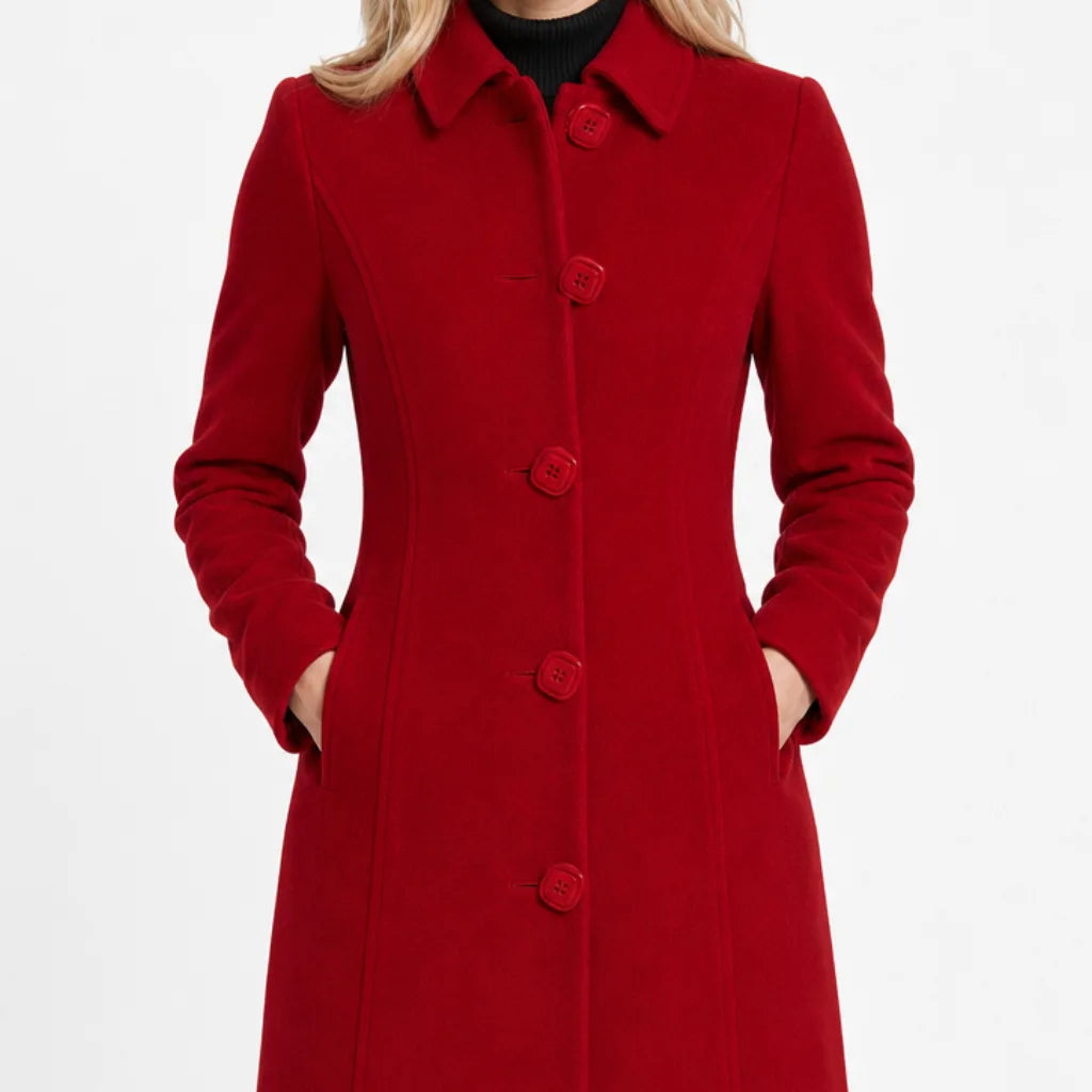 Women's Hooper Longline Button Coat