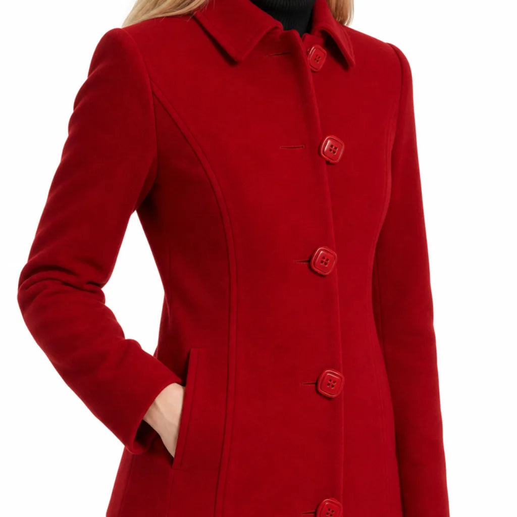Women's Hooper Longline Button Coat