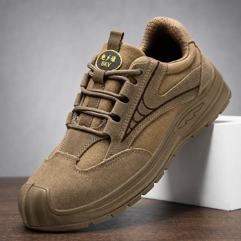 Men's Beige Maude Safety Work Boots