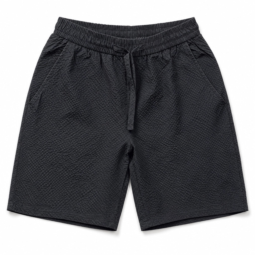 Nicolas Loose Fit Shorts - Color:Black;Size:S