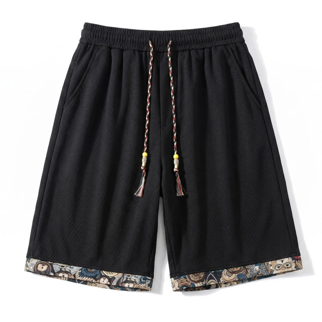 Dillon Fleece Shorts - Color:Black;Size:S