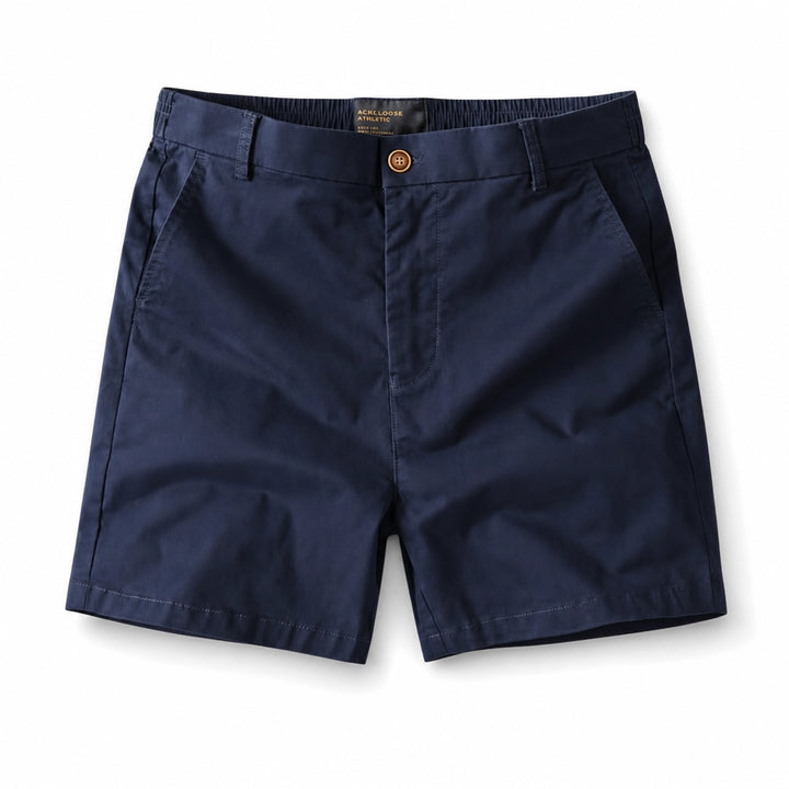Noah Straight Shorts - Color:Blue;Size:28