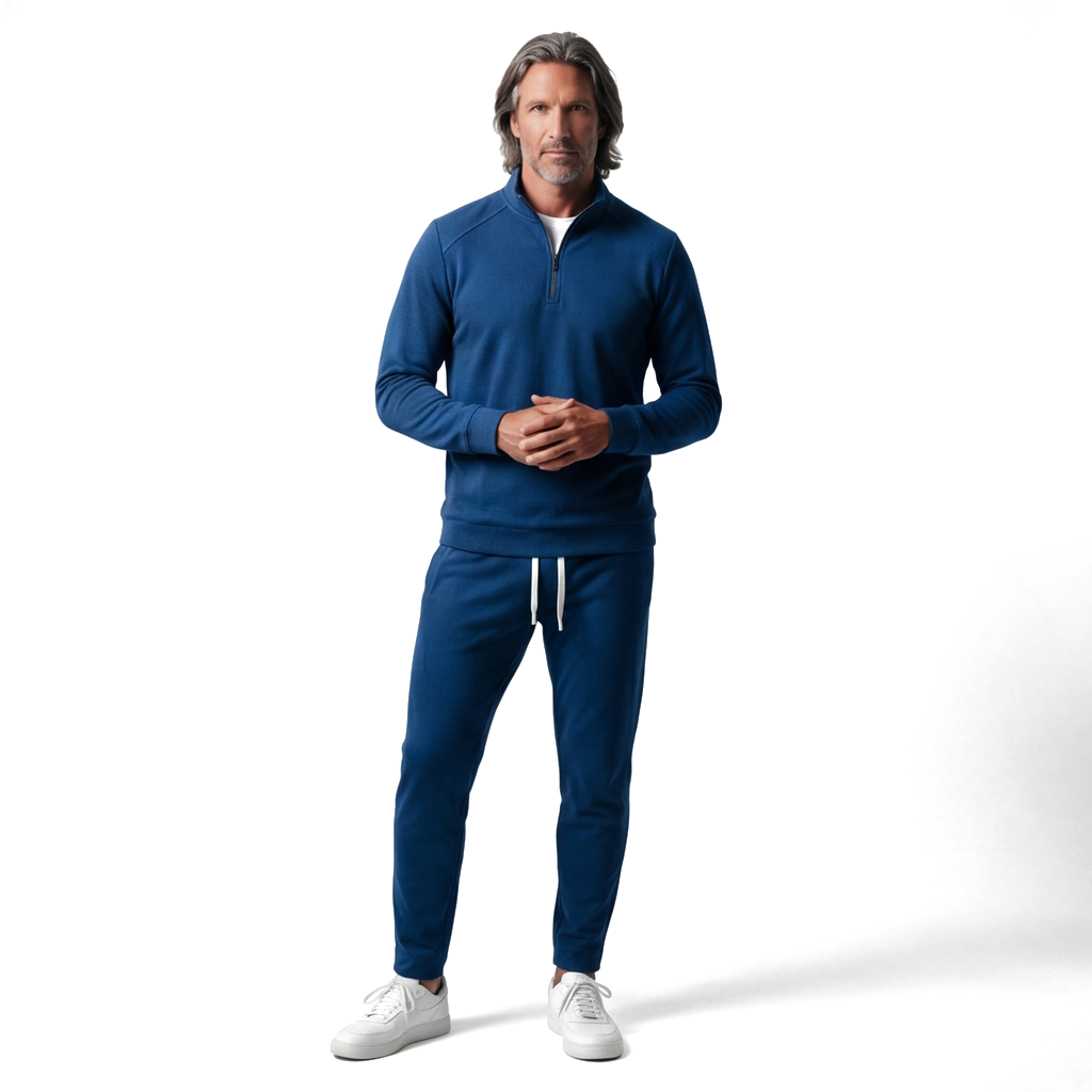 Blue Kellan Active Tracksuit 1