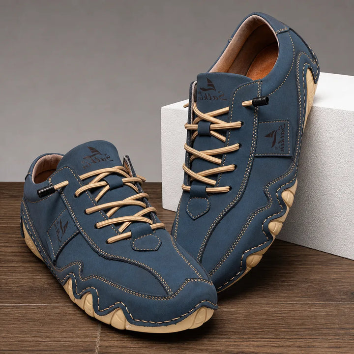 Bradley Casual Trainers - Color:Blue;Size:38