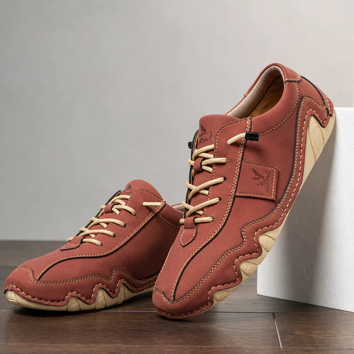 Bradley Casual Trainers - Color:Red;Size:38