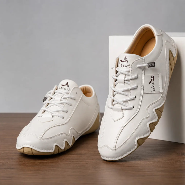Bradley Casual Trainers - Color:White;Size:38