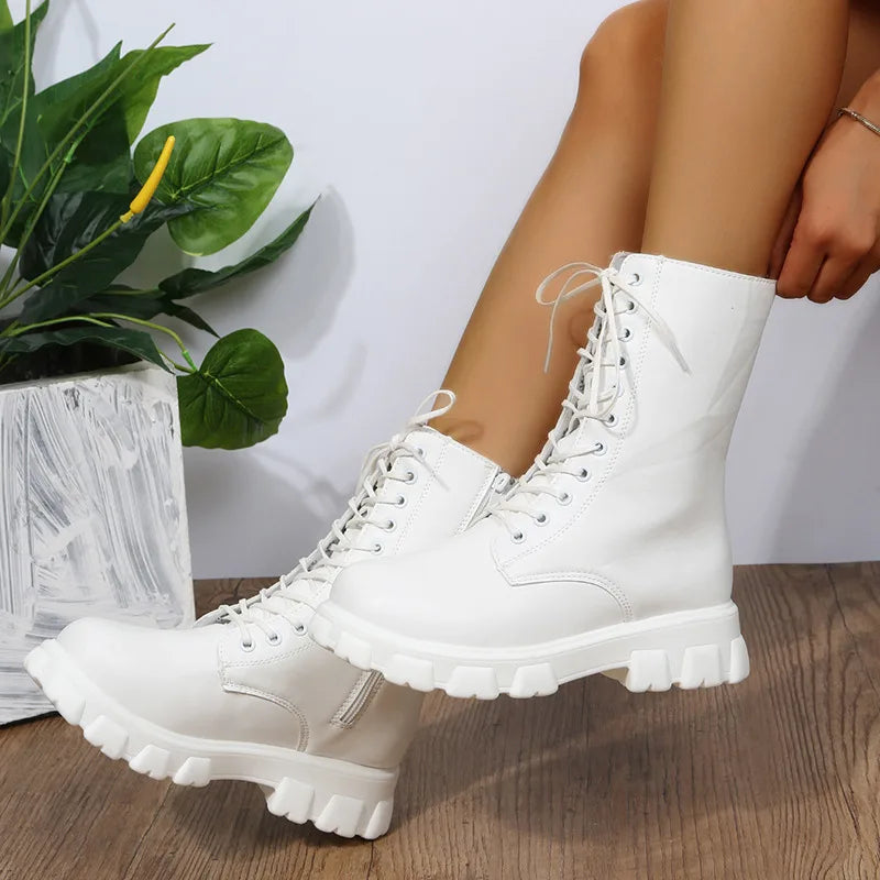 Women's Brandt | Women's Orthopedic Lace-Up Boots