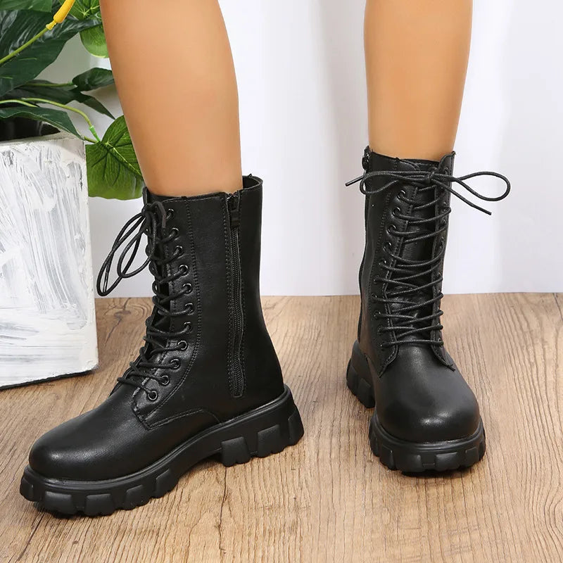 Women's Brandt | Women's Orthopedic Lace-Up Boots