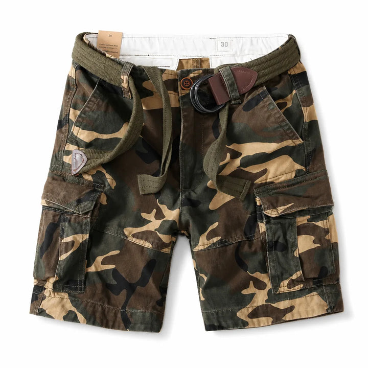 Brendon Cargo Shorts - Color:Camo;Size:28