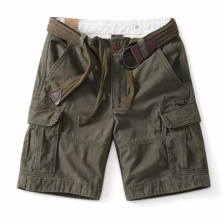 Brendon Cargo Shorts - Color:Green;Size:28
