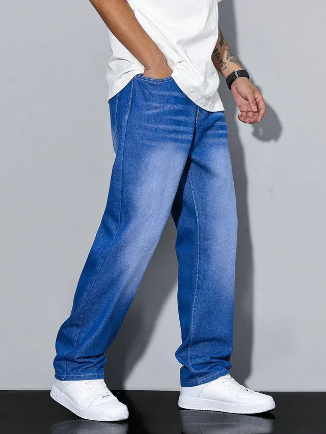 Brewster Casual Men's Jeans - Color:Blue;Size:XS