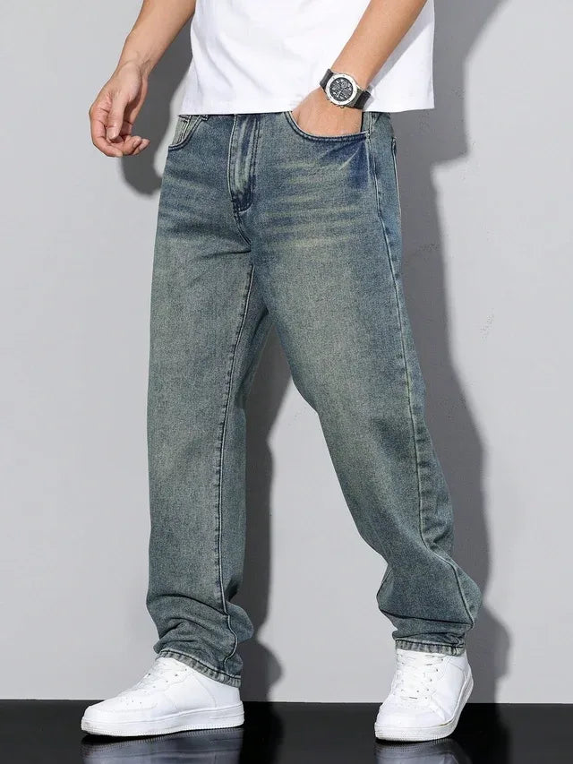 Brewster Casual Men's Jeans - Color:Petrol;Size:XS