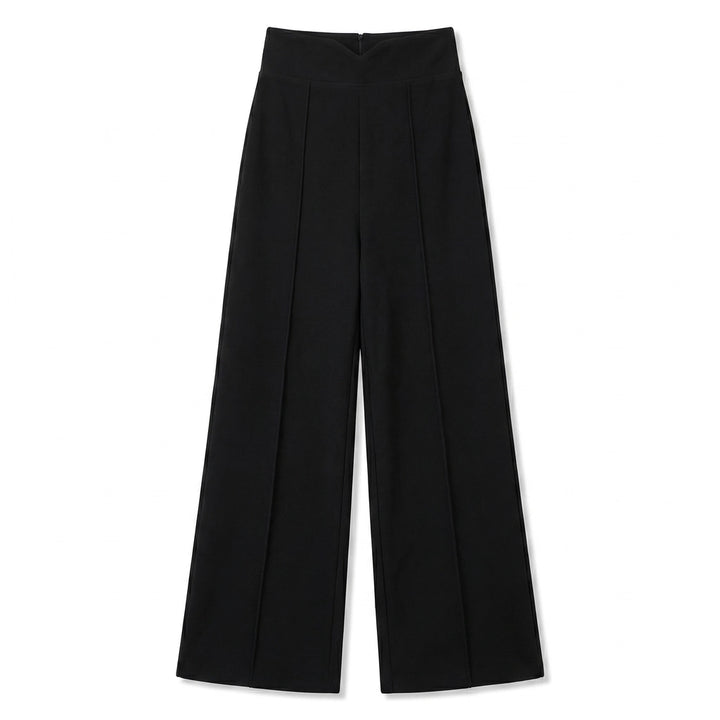 Bridget High-Waist Trousers - Color:Black;Size:XS