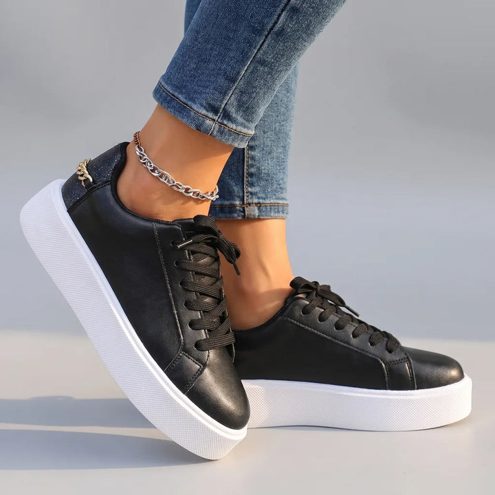 Brielle Orthopedic Sneakers - Color:Black;Size:36