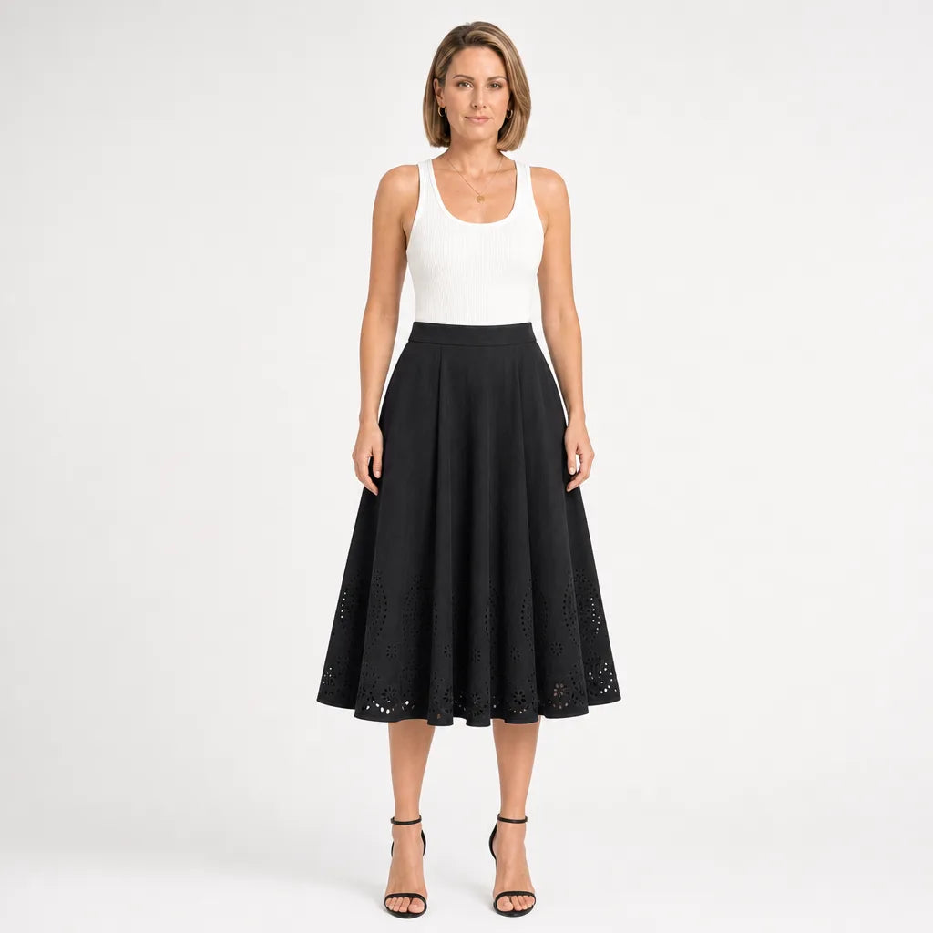 Women's Worth Cutout Midi Skirt