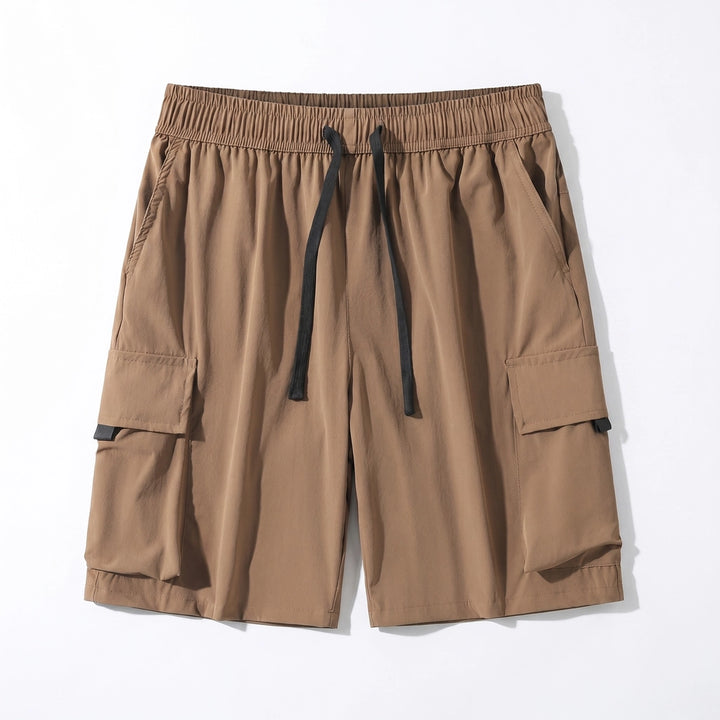 Ellison Cargo Shorts - Color:Brown;Size:M