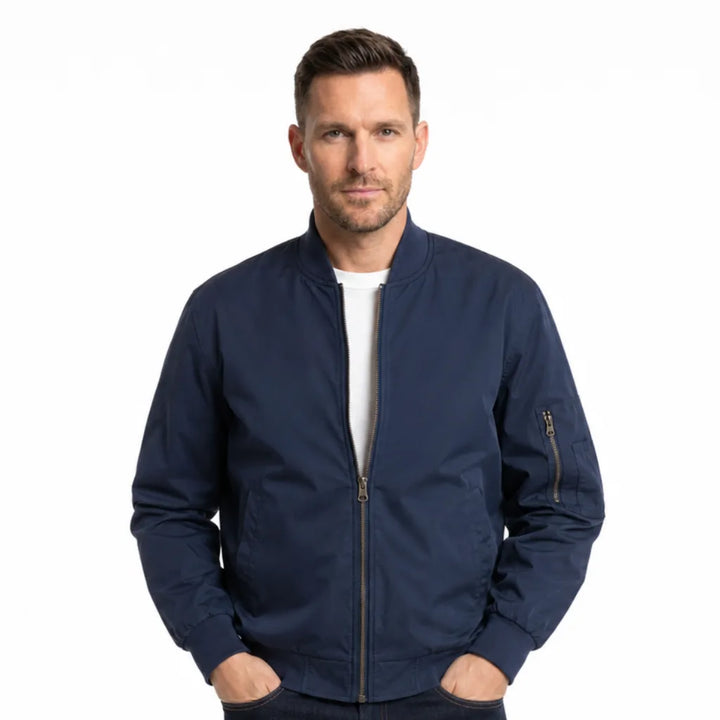 Men's Burke Zip Baseball Jacket (Copy)