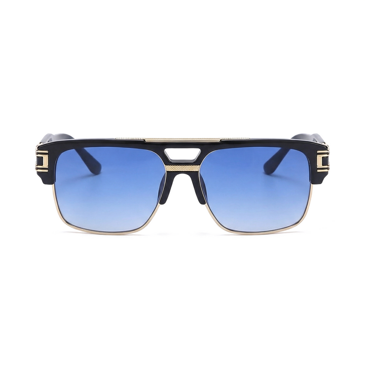 C7 Black/Blue Parker West Square Shades 3