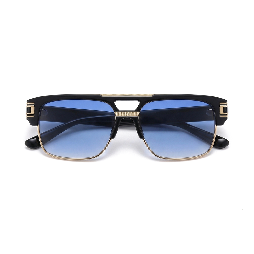 C7 Black/Blue Parker West Square Shades 4