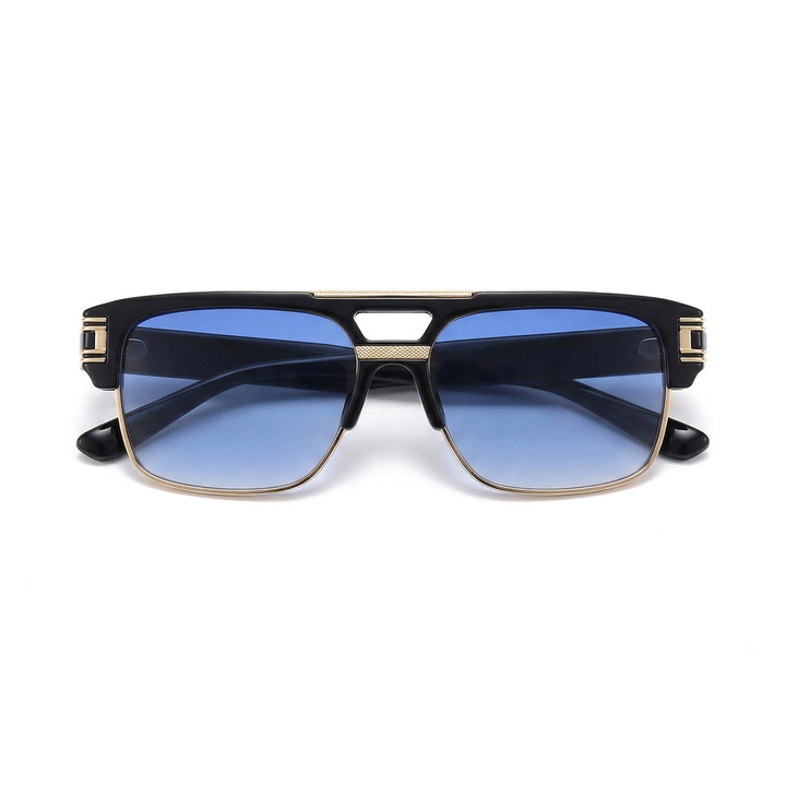 C7 Black/Blue Parker West Square Shades 4