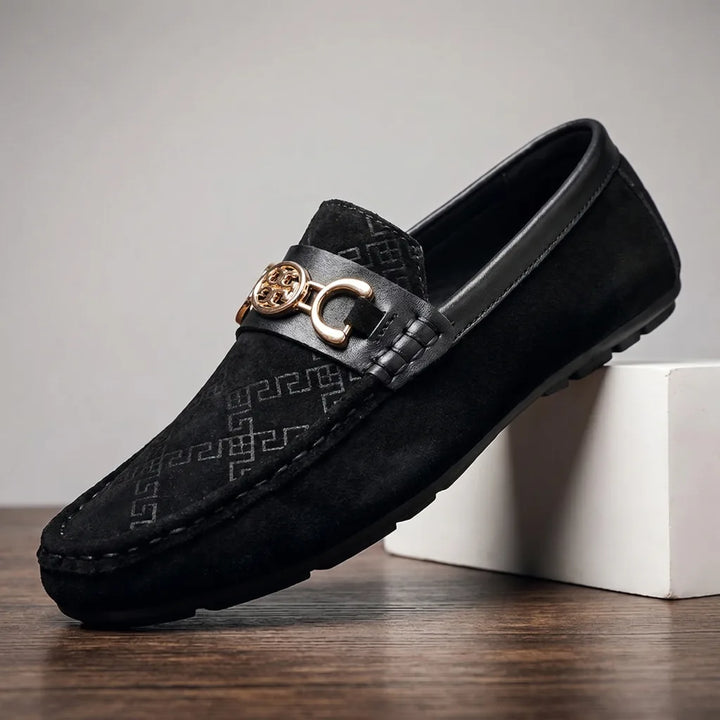 Black Lauren Slip-On Loafers 1