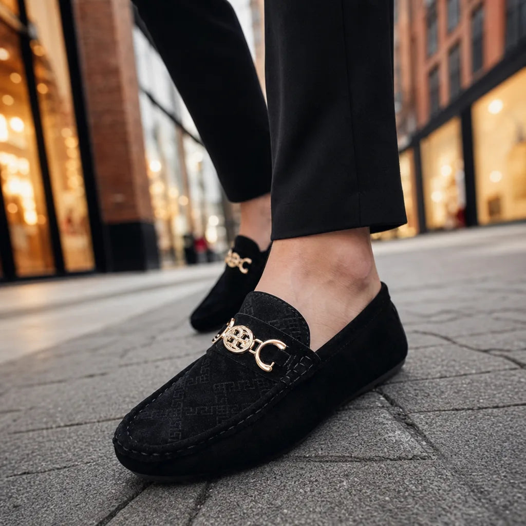 Black Lauren Slip-On Loafers 2