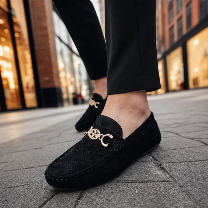 Black Lauren Slip-On Loafers 2