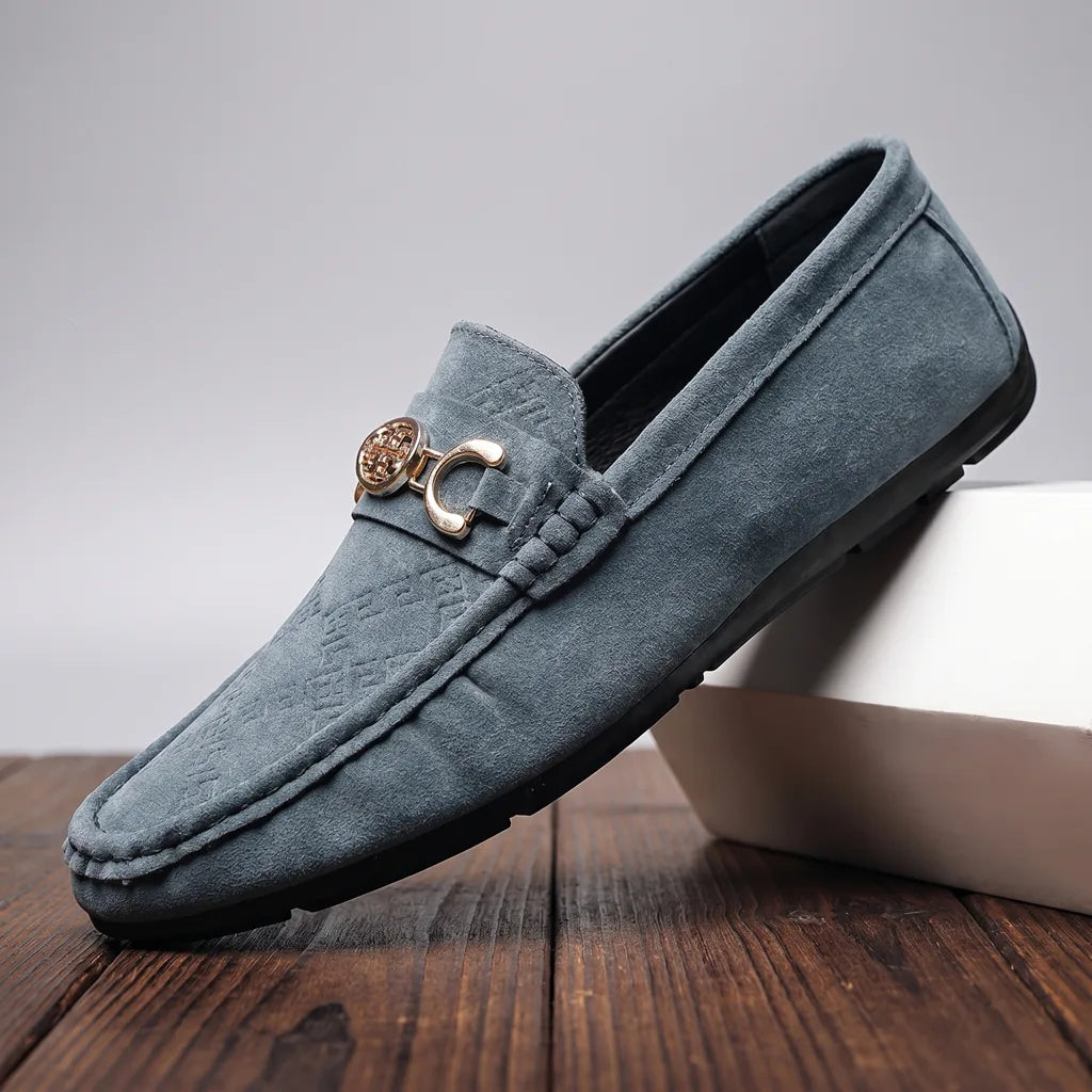 Blue Lauren Slip-On Loafers 1