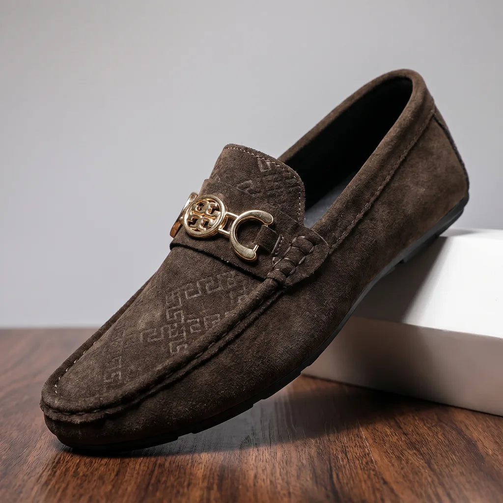 Coffee Lauren Slip-On Loafers 1