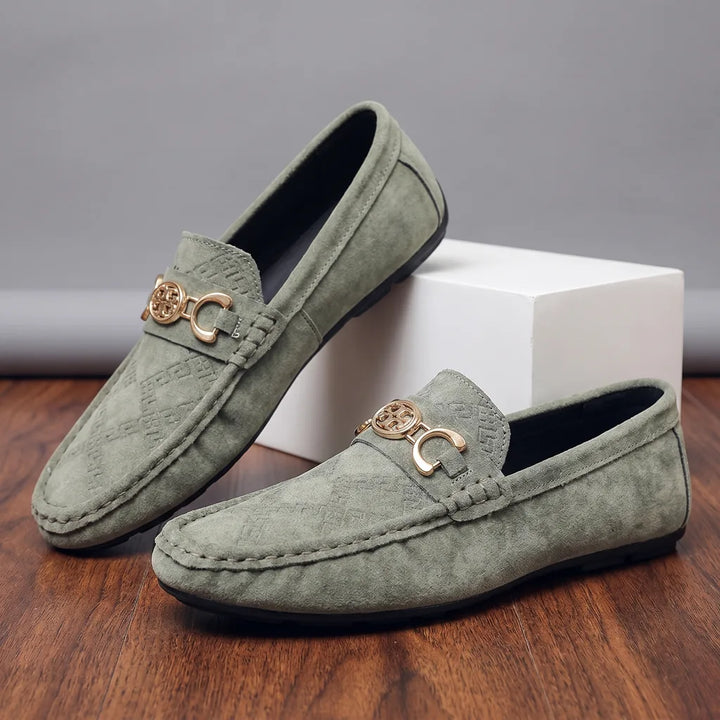 Caiden Design Loafers - Color:Moss;Size:39