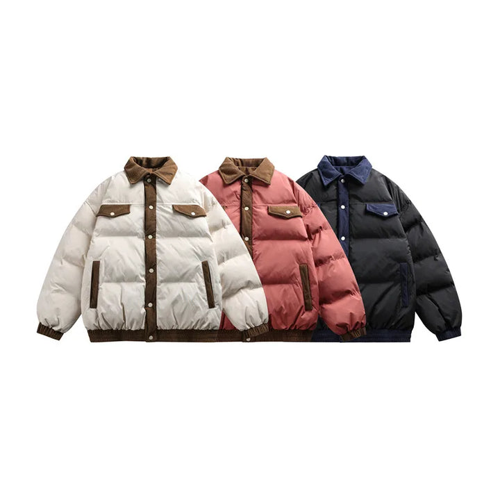 Men's Calvin | Men's Corduroy Puffer Jacket