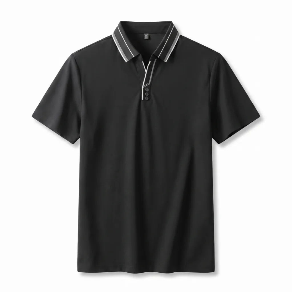 Camden Polo Shirt - Color:Black;Size:M