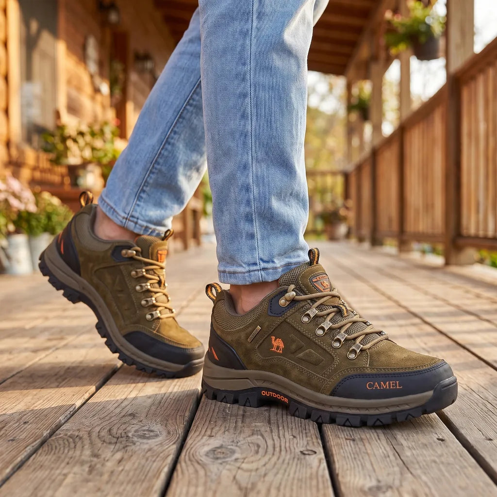 Women's Beige Summit Mid Hiking Boots