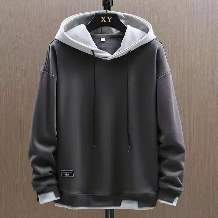 Cameron | Men's Fall Hoodie - Color:Grey;Size:S