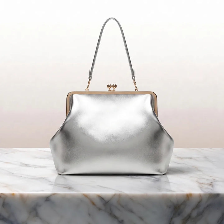Cameron  Shell Bag - Color:Gray