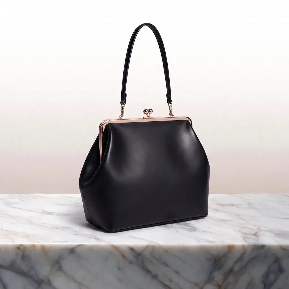 Women's Black Dexter Large Shell Bag