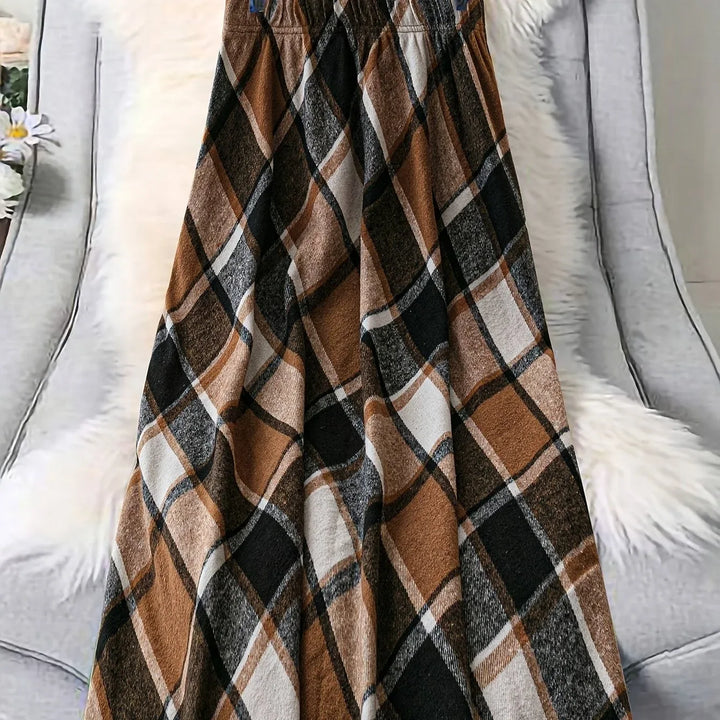 Women's Plaid Skirt.webp