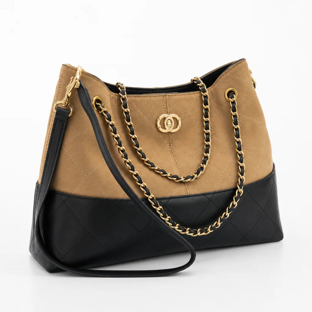 Women's Veronica Quilted Chain Tote