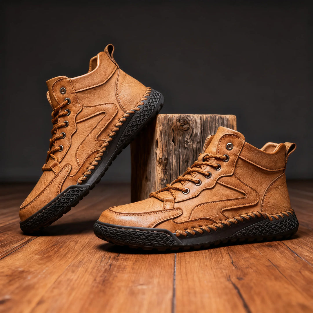 Casper | Mens Fall Hiking Boots - Color:Light Brown;Size:38