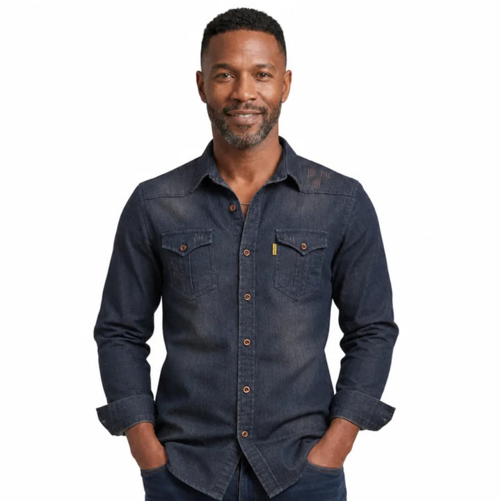 Men's Dudley Cotton Denim Shirt
