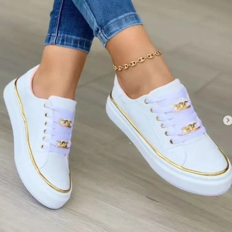 Cassidy Orthopedic Sneakers - Color:White;Size:35