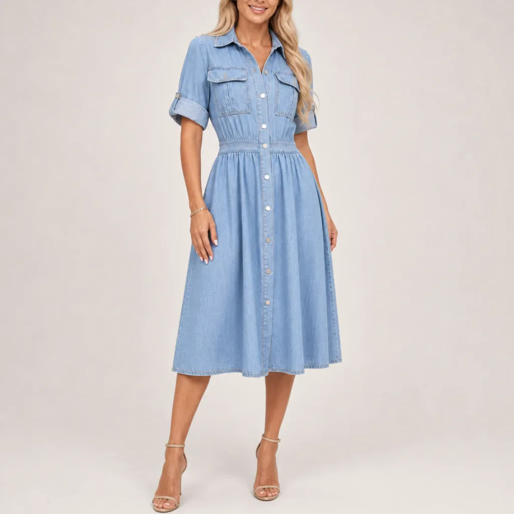 Women's Celine Denim Dress
