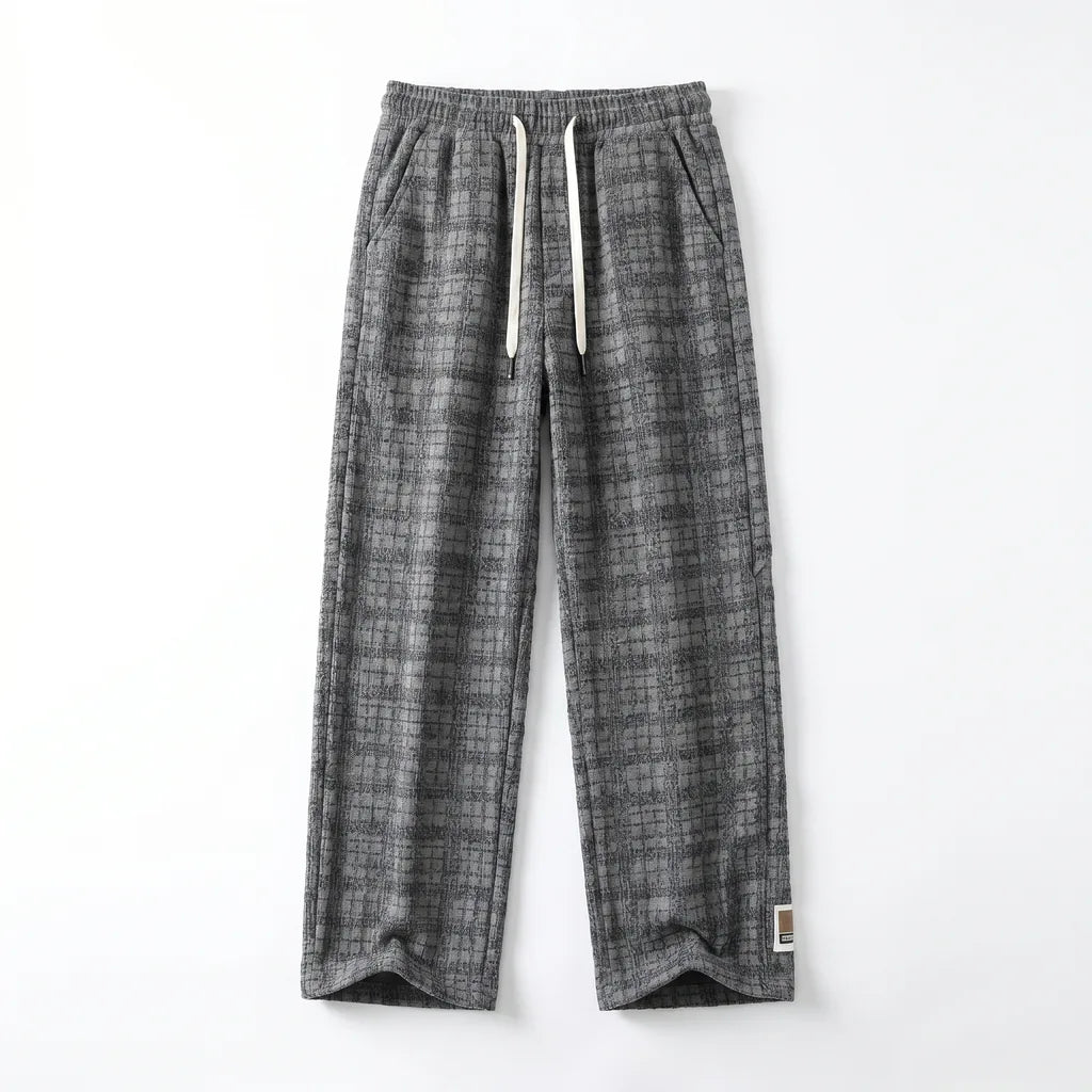 Chadwick Corduroy Wide-Leg Pants - Color:Gray;Size:S