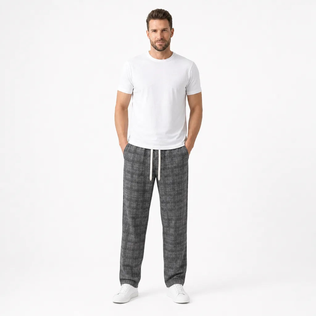 Men's Chadwick Corduroy Wide-Leg Pants