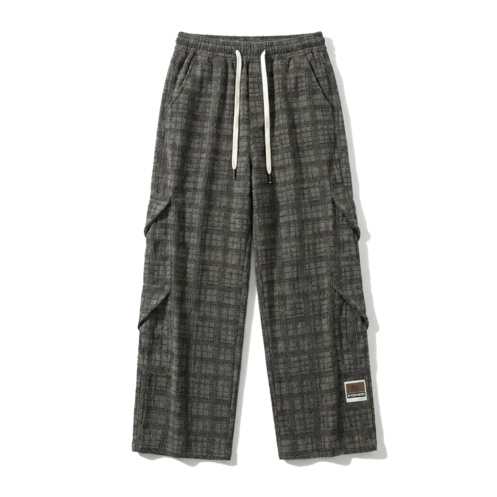 Chadwick Corduroy Wide-Leg Pants - Color:Green;Size:S